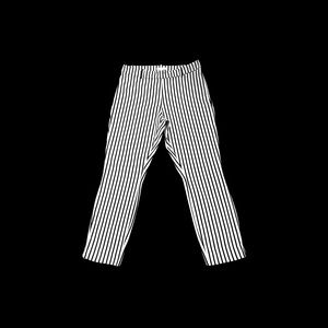 H&M Striped Black & White Cropped Pants!